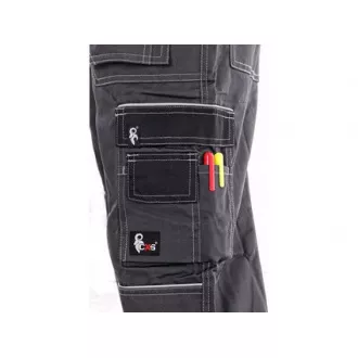 Taillenhose CXS ORION TEODOR PLUS, Herren, grau-schwarz, Gr. 48