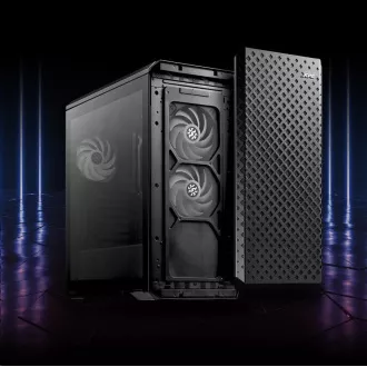 ADATA XPG Gehäuse DEFENDER PRO Mid-Tower, ohne Netzteil, 3x 120mm ARGB Lüfter, Schwarz ADATA XPG Gehäuse DEFENDER PRO Mid-Tower, ohne Netzteil, 3x 120mm ARGB Lüfter, Schwarz