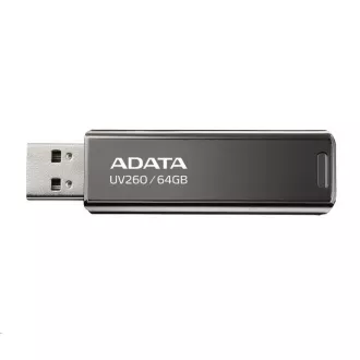 ADATA Flash Disk 32GB UV260, USB 2.0, Metall, schwarz ADATA Flash Disk 32GB UV260, USB 2.0, Metall, schwarz