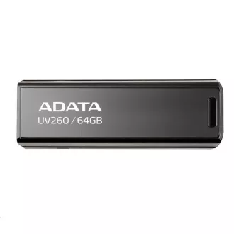 ADATA Flash Disk 32GB UV260, USB 2.0, Metall, schwarz ADATA Flash Disk 32GB UV260, USB 2.0, Metall, schwarz