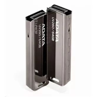 ADATA Flash Disk 32GB UV260, USB 2.0, Metall, schwarz ADATA Flash Disk 32GB UV260, USB 2.0, Metall, schwarz