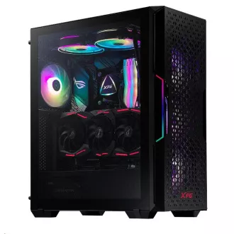ADATA XPG Gehäuse STARKER AIR Mid-Tower, ohne Netzteil, 1x 120mm 1x 120mm ARGB, Schwarz ADATA XPG Gehäuse STARKER AIR Mid-Tower, ohne Netzteil, 1x 120mm 1x 120mm ARGB, Schwarz
