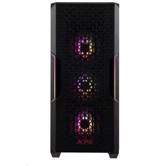 ADATA XPG Gehäuse STARKER AIR Mid-Tower, ohne Netzteil, 1x 120mm 1x 120mm ARGB, Schwarz ADATA XPG Gehäuse STARKER AIR Mid-Tower, ohne Netzteil, 1x 120mm 1x 120mm ARGB, Schwarz