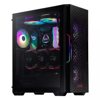 ADATA XPG Gehäuse STARKER AIR Mid-Tower, ohne Netzteil, 1x 120mm 1x 120mm ARGB, Schwarz ADATA XPG Gehäuse STARKER AIR Mid-Tower, ohne Netzteil, 1x 120mm 1x 120mm ARGB, Schwarz