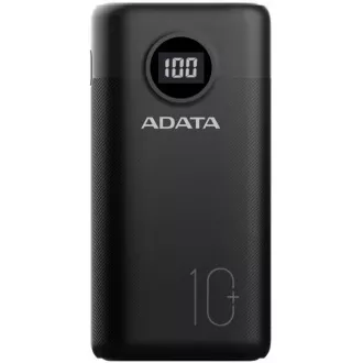 ADATA PowerBank AP10000 - externer Akku für Handy/Tablet 10000mAh, schwarz (37Wh) USB-C ADATA PowerBank AP10000 - externer Akku für Handy/Tablet 10000mAh, schwarz (37Wh) USB-C