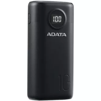 ADATA PowerBank AP10000 - externer Akku für Handy/Tablet 10000mAh, schwarz (37Wh) USB-C ADATA PowerBank AP10000 - externer Akku für Handy/Tablet 10000mAh, schwarz (37Wh) USB-C