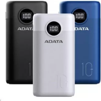 ADATA PowerBank AP10000 - externer Akku für Handy/Tablet 10000mAh, weiß (37Wh) USB-C ADATA PowerBank AP10000 - externer Akku für Handy/Tablet 10000mAh, weiß (37Wh) USB-C