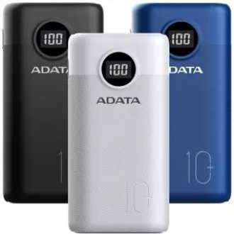 ADATA PowerBank AP10000 - externer Akku für Handy/Tablet 10000mAh, weiß (37Wh) USB-C ADATA PowerBank AP10000 - externer Akku für Handy/Tablet 10000mAh, weiß (37Wh) USB-C
