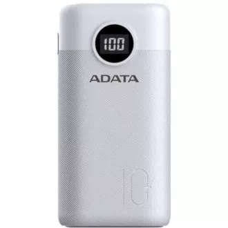 ADATA PowerBank AP10000 - externer Akku für Handy/Tablet 10000mAh, weiß (37Wh) USB-C ADATA PowerBank AP10000 - externer Akku für Handy/Tablet 10000mAh, weiß (37Wh) USB-C