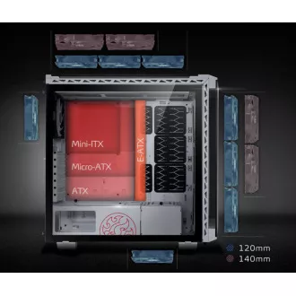 ADATA XPG Gehäuse BATTLECRUISER Mid-Tower Gehäuse, ohne Netzteil, schwarz ADATA XPG Gehäuse BATTLECRUISER Mid-Tower Gehäuse, ohne Netzteil, schwarz