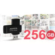 ADATA Flash-Laufwerk 256GB UC310, USB 3.2, schwarz