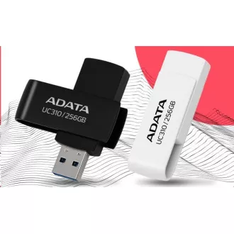 ADATA Flash-Laufwerk 256GB UC310, USB 3.2, schwarz ADATA Flash-Laufwerk 256GB UC310, USB 3.2, schwarz
