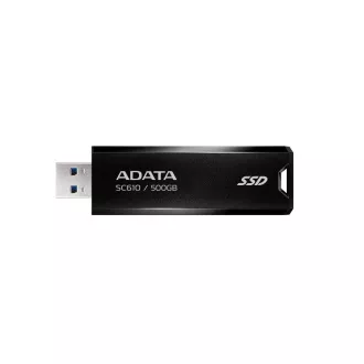 ADATA Externe SSD 500GB SC610, USB-A 3.2, schwarz