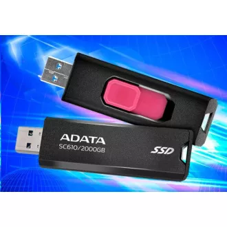 ADATA Externe SSD 1TB SC610, USB-A 3.2, schwarz ADATA Externe SSD 1TB SC610, USB-A 3.2, schwarz