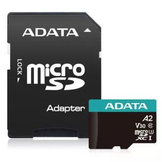 ADATA MicroSDXC-Karte 1TB Premier Pro UHS-I V30S (R:100/W:80 MB/s)   SD-Adapter