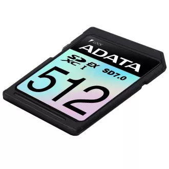 ADATA SDXC-Karte 512GB Extreme, PCIe Gen3, UHS-I, C10, V30, (R:800/W:700 MB/s) ADATA SDXC-Karte 512GB Extreme, PCIe Gen3, UHS-I, C10, V30, (R:800/W:700 MB/s)