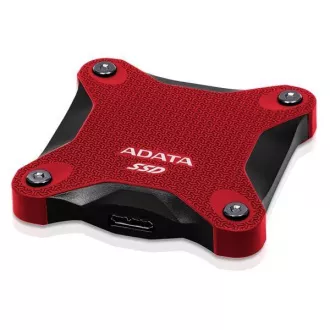 ADATA Externe SSD 1TB SD620, USB Micro-B, USB 3.2 Gen 2, R:520/W:460MB/s, rot