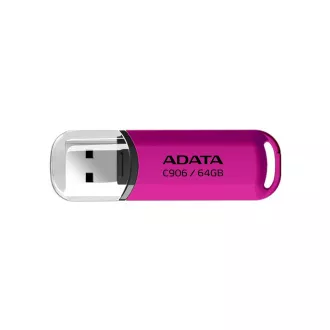 ADATA Flash-Laufwerk 64GB C906, USB 2.0, rosa
