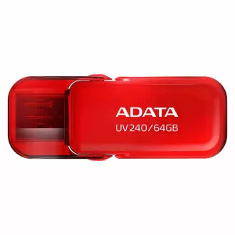 ADATA Flash-Laufwerk 64GB UV240, USB 2.0, rot