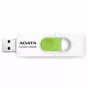 ADATA Flash-Laufwerk 256GB UV320, USB 3.2, weiß-grün