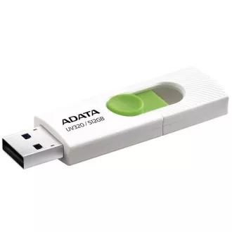 ADATA Flash-Laufwerk 512GB UV320, USB 3.2, weiß-grün ADATA Flash-Laufwerk 512GB UV320, USB 3.2, weiß-grün