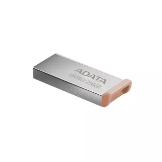 ADATA Flash Drive 256GB UR350, USB 3.2, silber-braun