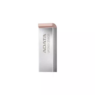 ADATA Flash Drive 256GB UR350, USB 3.2, silber-braun