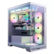 ADATA XPG Gehäuse INVADER X BTF Mid-Tower, ohne Netzteil, 5x 120mm Lüfter, Weiß