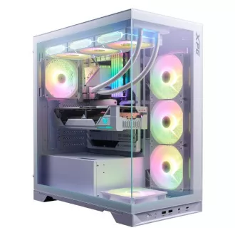 ADATA XPG Gehäuse INVADER X BTF Mid-Tower, ohne Netzteil, 5x 120mm Lüfter, Weiß