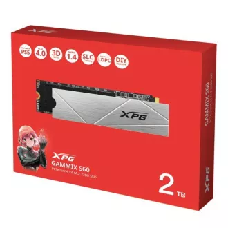 ADATA SSD 2TB XPG GAMMIX S60, PCIe Gen4x4, M.2 2280, (R:5000/ W:4200MB/s) ADATA SSD 2TB XPG GAMMIX S60, PCIe Gen4x4, M.2 2280, (R:5000/ W:4200MB/s)