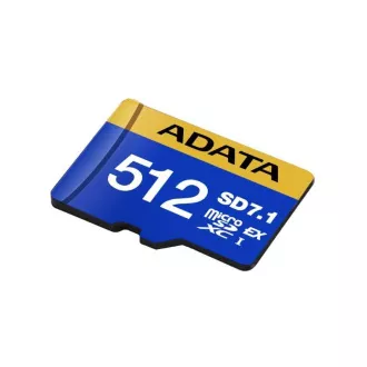 ADATA MicroSDXC-Karte 512GB Premier Extreme SD7.1, U3, C10, V30 (R:800/W:700 MB/s) ADATA MicroSDXC-Karte 512GB Premier Extreme SD7.1, U3, C10, V30 (R:800/W:700 MB/s)