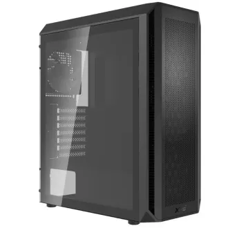 ADATA XPG Gehäuse VALOR AIR PLUS Mid-Tower, ohne Netzteil, 4x 120mm Lüfter, Schwarz