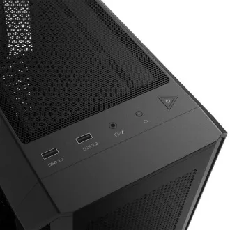 ADATA XPG Gehäuse VALOR AIR PLUS Mid-Tower, ohne Netzteil, 4x 120mm Lüfter, Schwarz