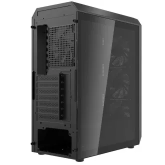 ADATA XPG Gehäuse VALOR AIR PLUS Mid-Tower, ohne Netzteil, 4x 120mm Lüfter, Schwarz