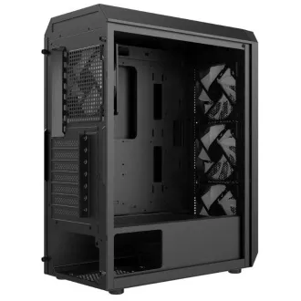 ADATA XPG Gehäuse VALOR AIR PLUS Mid-Tower, ohne Netzteil, 4x 120mm Lüfter, Schwarz