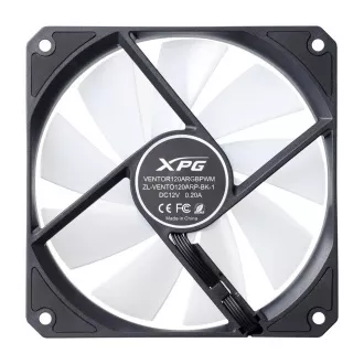 ADATA XPG Lüfter VENTO R, Invertiert, 120mm, ARGB, PWM, schwarz ADATA XPG Lüfter VENTO R, Invertiert, 120mm, ARGB, PWM, schwarz