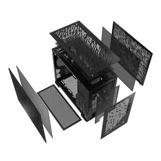 ADATA XPG Gehäuse VALOR AIR NANO Mini-Tower, ohne Netzteil, 1x 120mm ARGB Lüfter, Schwarz ADATA XPG Gehäuse VALOR AIR NANO Mini-Tower, ohne Netzteil, 1x 120mm ARGB Lüfter, Schwarz