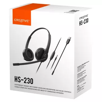 Creative HS-230 USB/Klinken-Kopfhörer Creative HS-230 USB/Klinken-Kopfhörer