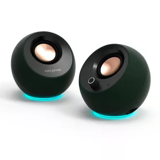 Creative Pebble Pro - mobiler Lautsprecher - schwarz