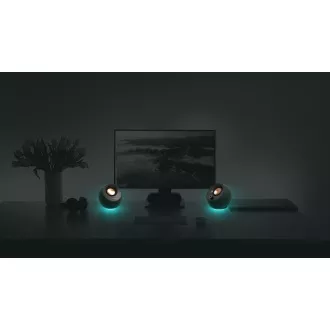 Creative Pebble Pro - mobiler Lautsprecher - schwarz