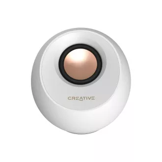 Creative Pebble Pro - Mobiler Lautsprecher - Weiß Creative Pebble Pro - Mobiler Lautsprecher - Weiß