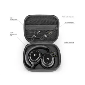 LAMAX NoiseComfort ANC-Kopfhörer mit Noise Cancelling-Funktion