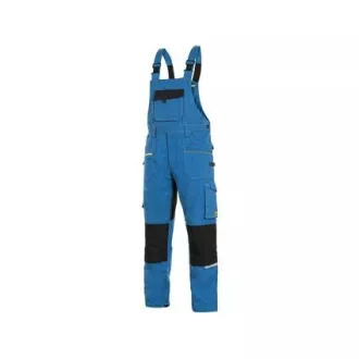 Gardeners CXS STRETCH, 170-176cm, Herren, mittelblau-schwarz, Gr. 62