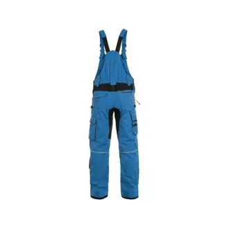 Gardeners CXS STRETCH, 170-176cm, Herren, mittelblau-schwarz, Gr. 62