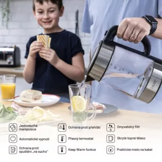 Lauben Elektrischer Wasserkocher EK17GS