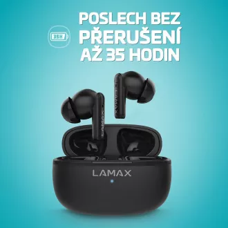LAMAX Clips1 Play - ohrumschließende Kopfhörer - schwarz
