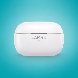 LAMAX Clips1 Play - ohrumschließende Kopfhörer - weiß