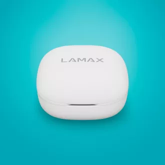 LAMAX Clips1 ANC-Kopfhörer mit Ohrstöpseln - weiß