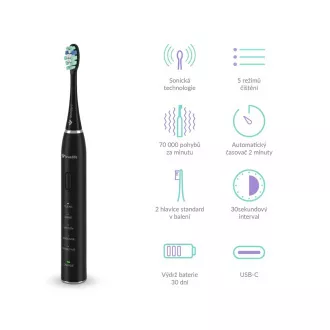 TrueLife SonicBrush Clean30 Schwarz