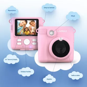LAMAX InstaKid1 Rosa